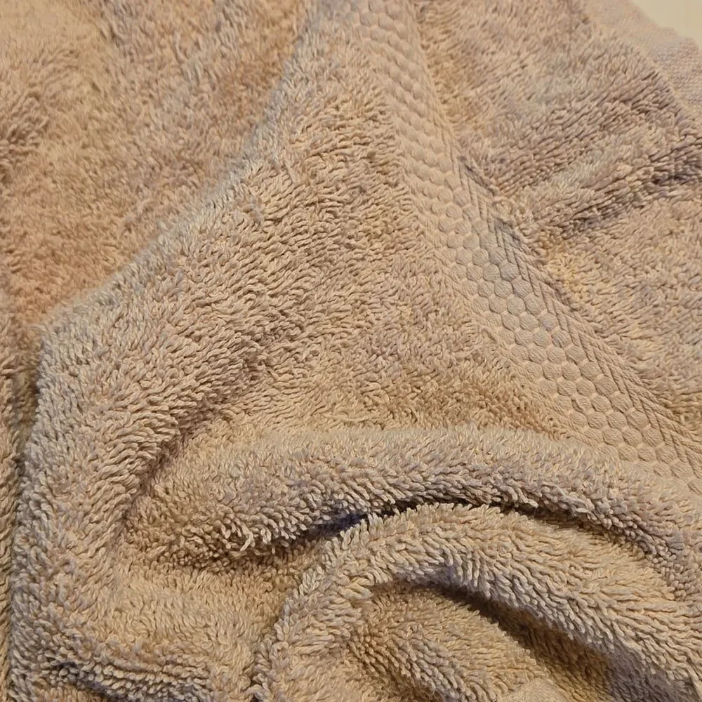 Tan beige hand towel bath home house accent unisex colors may match other ads